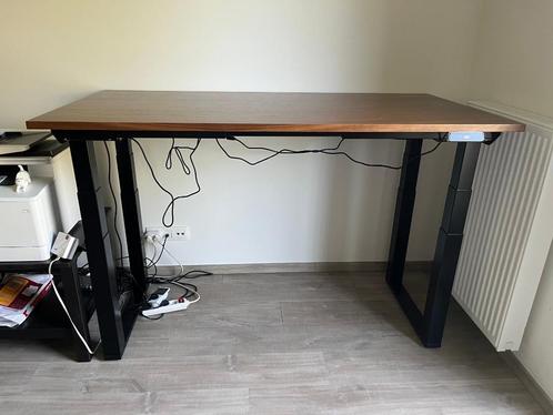 Flexispot E7Q zit-sta bureau, Huis en Inrichting, Bureaus, Gebruikt, Stabureau, Elektrisch, In hoogte verstelbaar, Ophalen