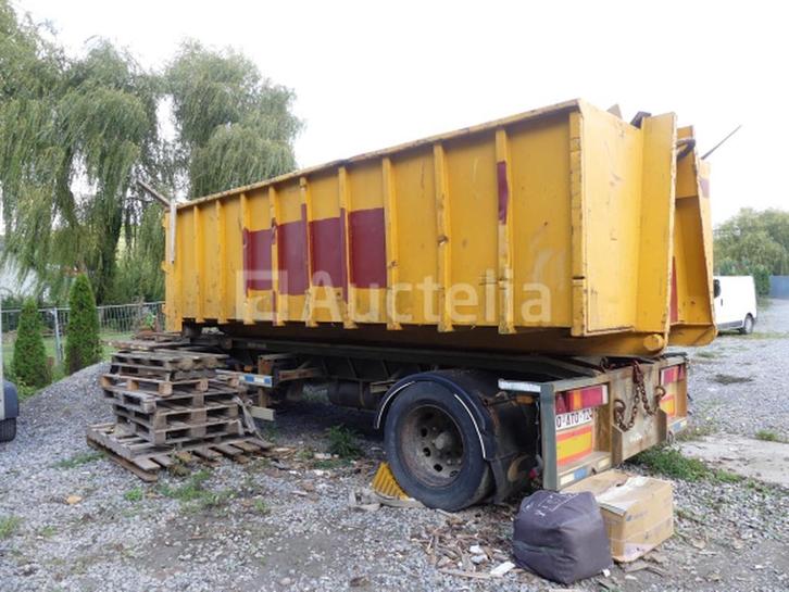 Container oplegger Burg Wächter, Auto's, Vrachtwagens, Bedrijf, Te koop, Overige merken, Overige brandstoffen, BTW verrekenbaar