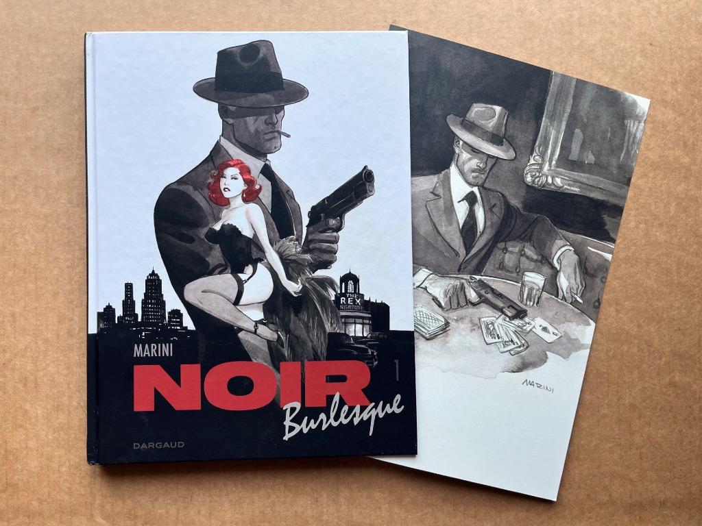 Zwarte Burlesque T1 + XL - Marini - EO2021 - Dargaud, Verzenden