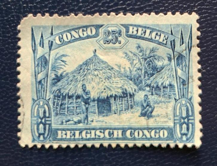 Postzegel Belgisch Congo OBP 171, Postzegels en Munten, Postzegels | Europa | België, Gestempeld, Gestempeld, Ophalen of Verzenden