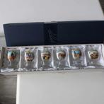 6 borelglaasjes van Praag.  Nieuw in originele verpakking., Huis en Inrichting, Glas of Glazen, Nieuw, Ophalen of Verzenden, Glas