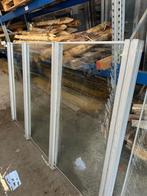 Glazen tuinwand, Ophalen, Gebruikt, Aluminium
