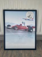 Motorsport print Ferrari lauda, Ophalen