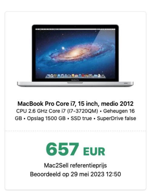 MacBook Pro 2012 15" I7quad 2x SSD Samsung, Informatique & Logiciels, Apple Macbooks, Comme neuf, MacBook Pro, 15 pouces, 2 à 3 Ghz