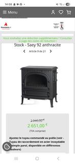 Saey 92 hout- en houtskoolkachel, Huis en Inrichting, Kachels, Ophalen, Gebruikt, Hout