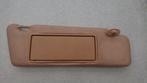 Mercedes w124 zonneklep beige uitschuifbaar Passagierskant, Ophalen of Verzenden, Gebruikt, Mercedes-Benz