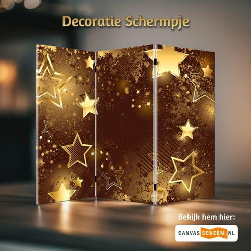 Decoratie klein Raamscherm Paravent Laag model 50 cm, Huis en Inrichting, Woonaccessoires | Kamerschermen, Nieuw, Verzenden
