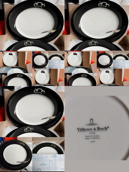✓Partij ≈ 60 VILLEROY & BOCH Zeldzame Borden/KROONDECOR, Huis en Inrichting, Keuken | Servies, Nieuw, Bord(en), Overige stijlen
