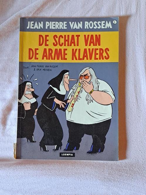 Jean pierre van rossem - de schat van de arme klavers, Boeken, Stripverhalen, Ophalen of Verzenden