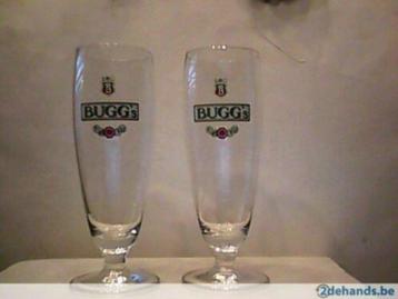 6 glazen Buggs voor € 1.00 beschikbaar voor biedingen