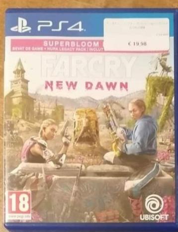 Playstation 4 game - FarCry new Dawn  beschikbaar voor biedingen