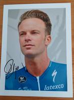 Gesigneerde foto van Iljo Keisse., Sport en Fitness, Wielrennen, Verzenden, Nieuw