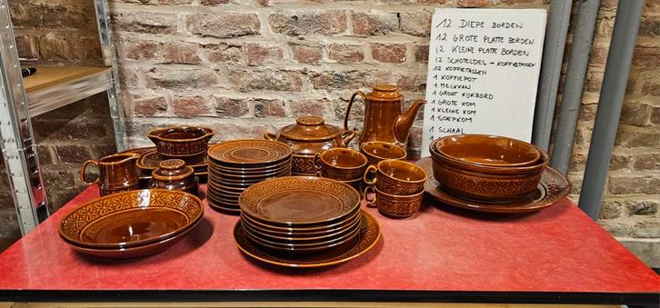 Volledig Pools servies "Pruzskow" - 12 personen, Huis en Inrichting, Keuken | Servies, Nieuw, Compleet servies, Overige stijlen