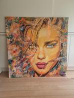 Schilderij - Portret 120x120, Ophalen