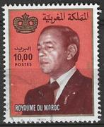 Marokko 1999 - Yvert 1251D - Koning Hassan II - 10,00 d. (ST, Timbres & Monnaies, Timbres | Afrique, Maroc, Affranchi, Envoi