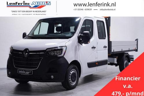 Renault Master 2.3 dCi 165 pk Kipper Dubbel Cabine va 479,-, Auto's, Bestelwagens en Lichte vracht, Bedrijf, ABS, Centrale vergrendeling