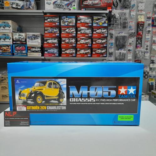 Tamiya 58655 Citroen 2CV Charleston, Hobby en Vrije tijd, Modelbouw | Radiografisch | Auto's, Nieuw, Auto onroad, Elektro, Schaal 1:10