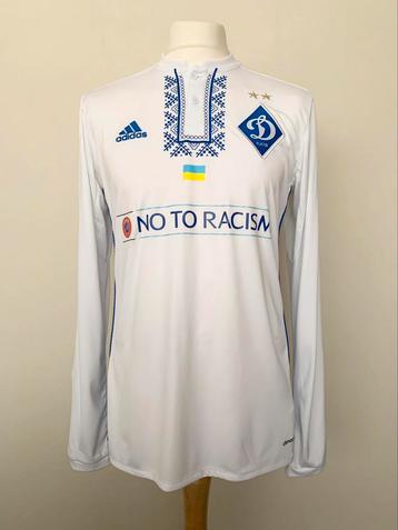 Dynamo Kyiv 2017-2018 Home Mbokani match worn Adidas shirt beschikbaar voor biedingen