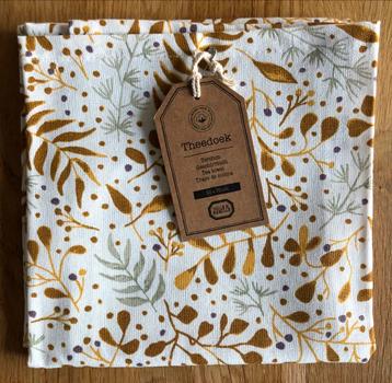 nouveau torchon en coton biologique Dille & Kamille 50x70, Enlèvement ou Envoi, Neuf, Beige, Torchon ou Serviette