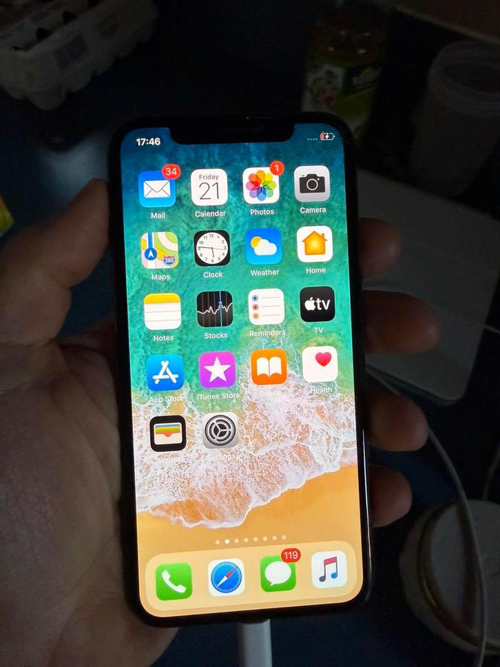 Apple iPhone X 256GB, Telecommunicatie, Mobiele telefoons | Apple iPhone, Zo goed als nieuw, iPhone X, Ophalen of Verzenden
