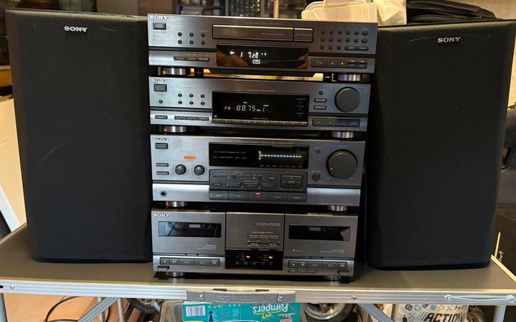 SONY VINTAGE ´90 chaine hifi super etat et fonctionelle, TV, Hi-fi & Vidéo, Chaîne Hi-fi, Comme neuf, Sony, Enlèvement