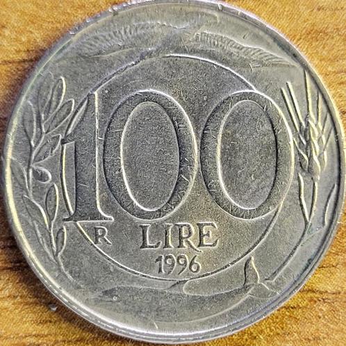 Italie 100 lire 1996 KM#159 SUP, Timbres & Monnaies, Monnaies | Europe | Monnaies non-euro, Monnaie en vrac, Italie, Enlèvement ou Envoi
