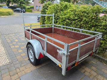 Remork aanhangwagen 750 kg, Auto diversen, Aanhangers en Bagagewagens, Ophalen, Zo goed als nieuw