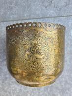 bronzen /koperen bloempot, Ophalen