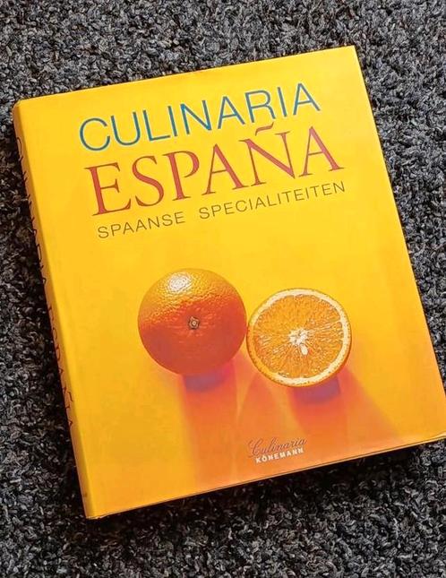 Culinaria España, kookboek en info, Boeken, Kookboeken, Gelezen, Ophalen of Verzenden