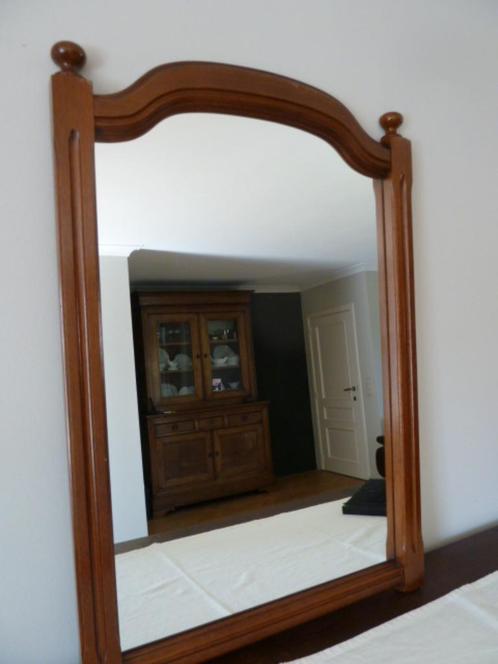 Miroir en bois avec plateaux décoratifs, Maison & Meubles, Accessoires pour la Maison | Miroirs, Comme neuf, 50 à 75 cm, Moins de 100 cm
