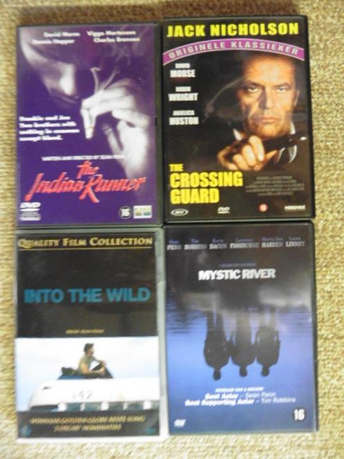 Sean Penn dvd pakket (Into The Wild, Indian Runner, ..), CD & DVD, DVD | Thrillers & Policiers, Comme neuf, Autres genres, À partir de 16 ans