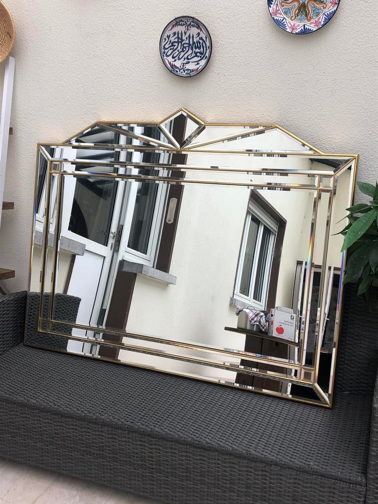 Miroir mural Deknudt, 125 cm ou plus, Comme neuf, Enlèvement, 100 à 150 cm