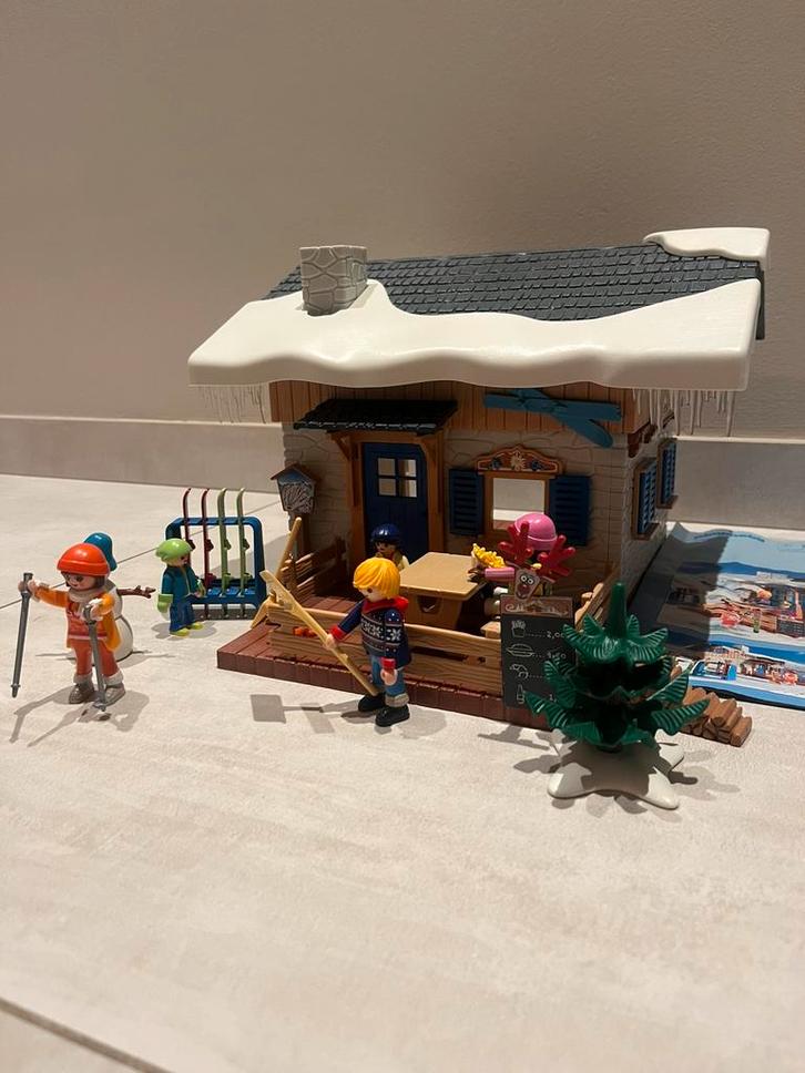 Playmobil Winterset – 2 complete sets samen (9280 + 9283), Kinderen en Baby's, Speelgoed | Playmobil, Zo goed als nieuw, Ophalen