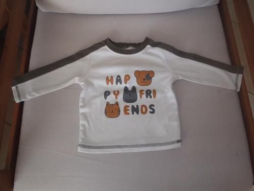 beige trui maat 68, Kinderen en Baby's, Babykleding | Maat 68, Zo goed als nieuw, Jongetje, Truitje of Vestje, Ophalen