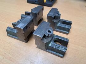 4x Krauskopf 65mm M20 neerdrukspanner (stabil spannbacken) beschikbaar voor biedingen