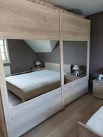 Volledige slaapkamer, Huis en Inrichting, Ophalen, Zo goed als nieuw, Tweepersoons, Landelijk