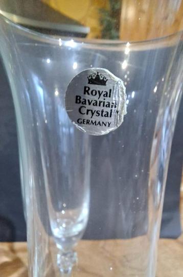 Roayl bavarian crystal champagne glazen beschikbaar voor biedingen