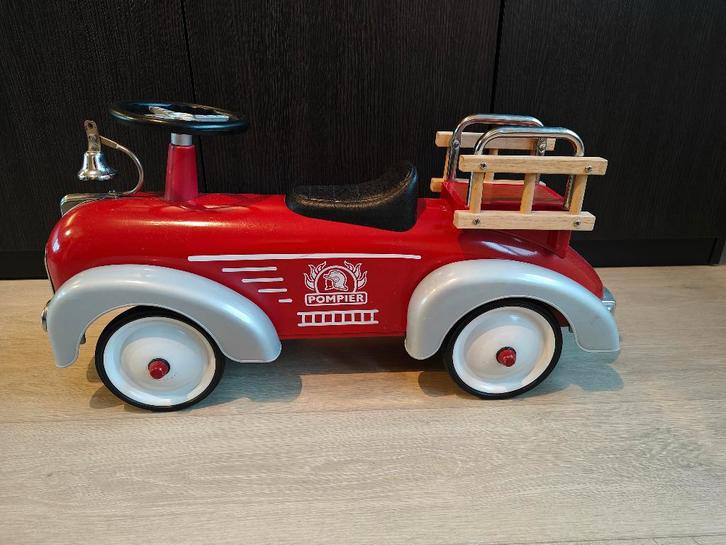 RETRO Loopwagen - Brandweerauto, Enfants & Bébés, Jouets | Véhicules en jouets, Comme neuf, Enlèvement