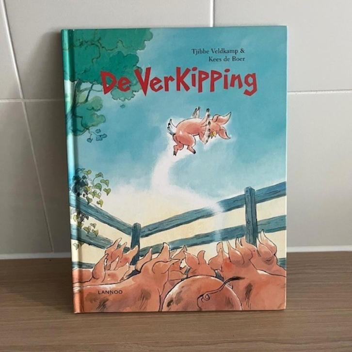 De verkipping Prentenboek van Lannoo varken boerderij, Boeken, Prentenboeken en Plaatjesalbums, Gelezen, Prentenboek, Ophalen of Verzenden