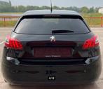 Peugeot 308 met weinig kms, Auto's, Peugeot, Voorwielaandrijving, Stof, 1199 cc, Zwart
