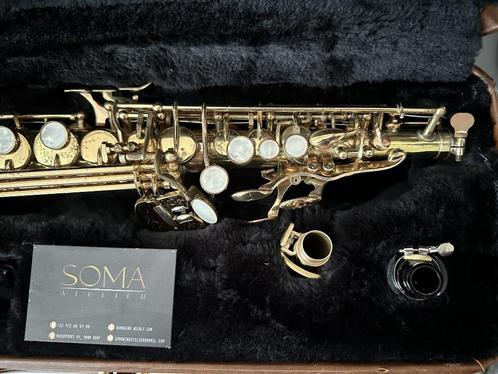 Century Sopraan Saxofoon, Muziek en Instrumenten, Blaasinstrumenten | Saxofoons, Zo goed als nieuw, Sopraan, Met koffer, Ophalen