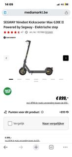 Segway Ninebot e-scooter, Fietsen en Brommers, Steps, Ophalen, Zo goed als nieuw, Elektrische step (E-scooter), Segway ninebot