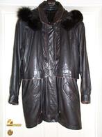 Luxor lederen jas ARMA parka 40/42 Np 995 ZGAN, Kleding | Dames, Maat 38/40 (M), Zwart, Arma, Ophalen of Verzenden