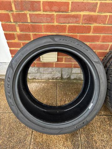 Banden Pirelli Pzero 335/30R20 108Y ~ nieuw ~ 500km gereden beschikbaar voor biedingen