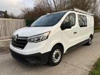 Renault Trafic AUT dub cab 6PL H1L2 MET 58.000km EN cam, Autos, Entreprise, Renault, Noir, Diesel