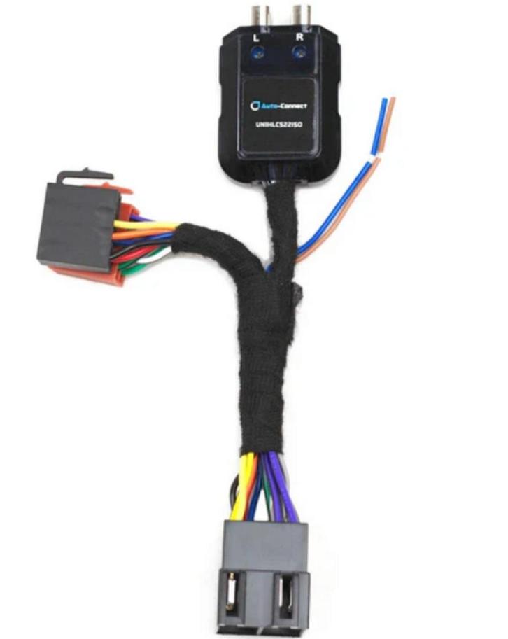 Auto-Connect 720UNIHLCS22ISO High-Low converter Plug & Play, Auto diversen, Autospeakers, Nieuw, Ophalen of Verzenden
