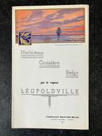 Menukaart Léopoldville 1933, Verzenden