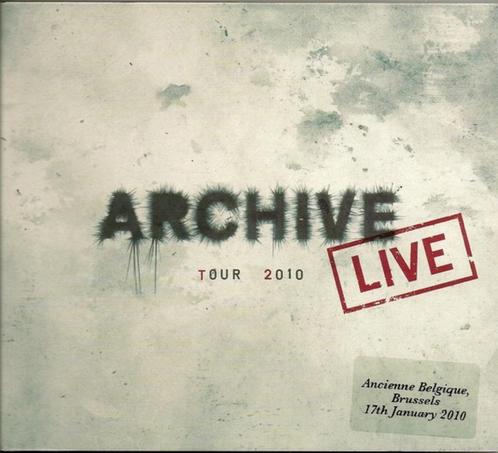ARCHIVE - LIVE AT ANCIENNE BELGIQUE - ULTRA RARE  2CD-SET, CD & DVD, CD | Rock, Comme neuf, Progressif, Envoi