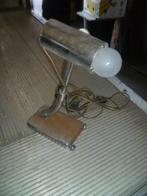 OUDE  VINTAGE CROMEE BUREAU LAMP, Antiek en Kunst, Ophalen