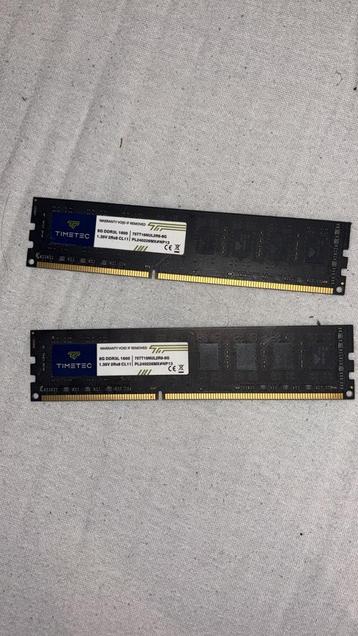 16 giga ram ddr3, Enlèvement, Comme neuf, DDR3